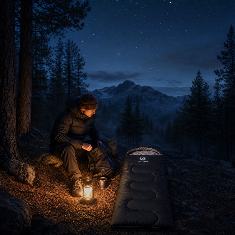 How to Stay Warm While Camping at Night